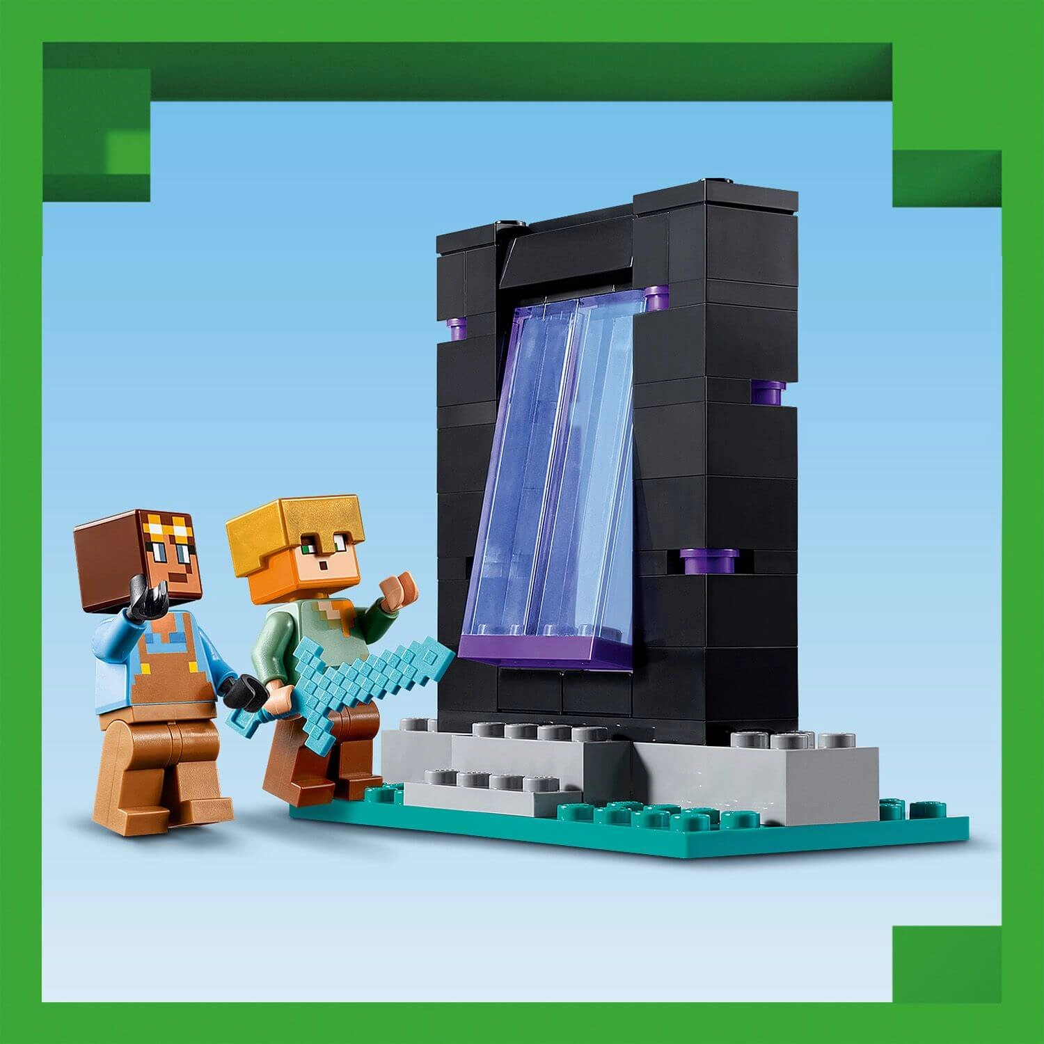 Lego Minecraft 21252 The Armoury Buildable Toy Playset for Ages 8 & Up