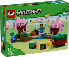 Lego Minecraft 21260 The Cherry Blossom Garden Playset for Ages 8 & Up