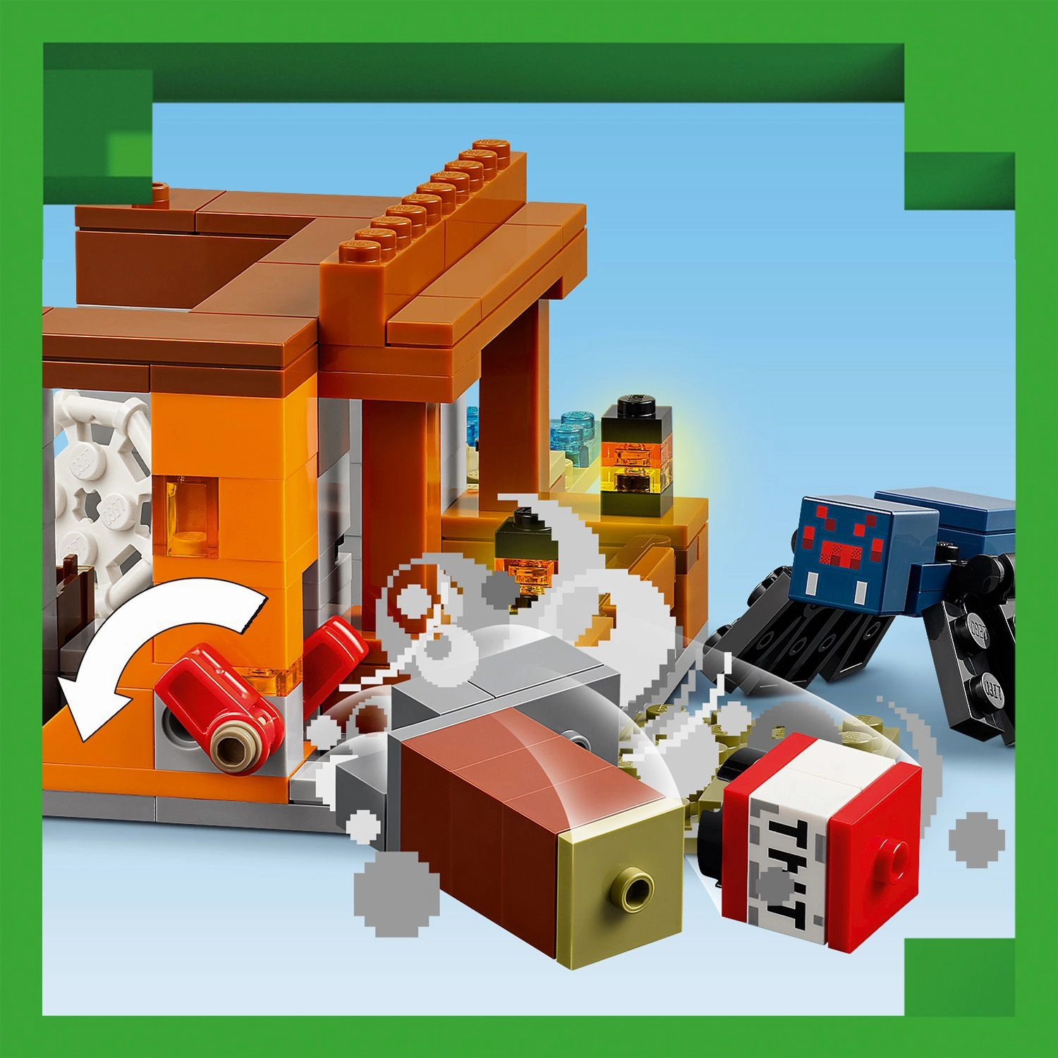Lego Minecraft 21269 The Armadillo Mine Expedition Playset for Ages 8 