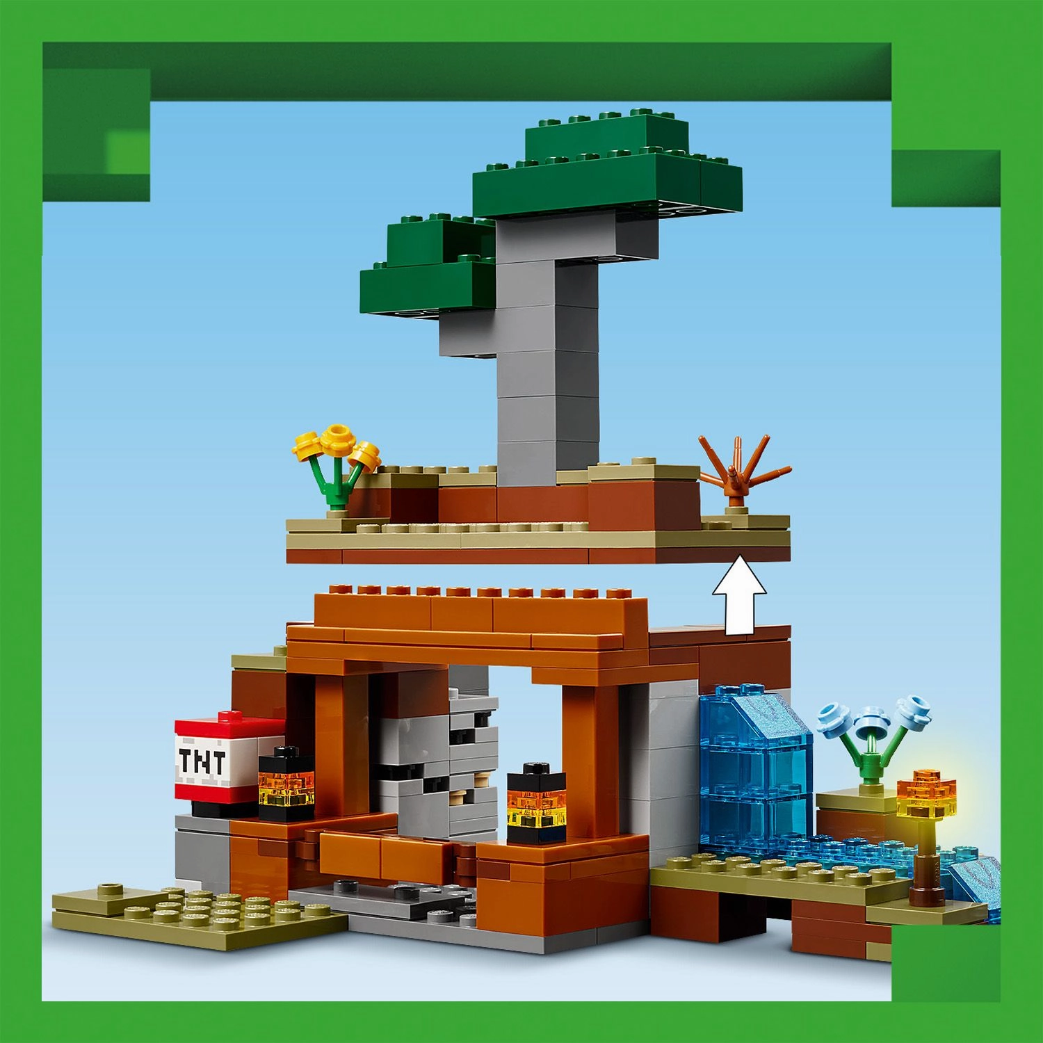 Lego Minecraft 21269 The Armadillo Mine Expedition Playset for Ages 8 