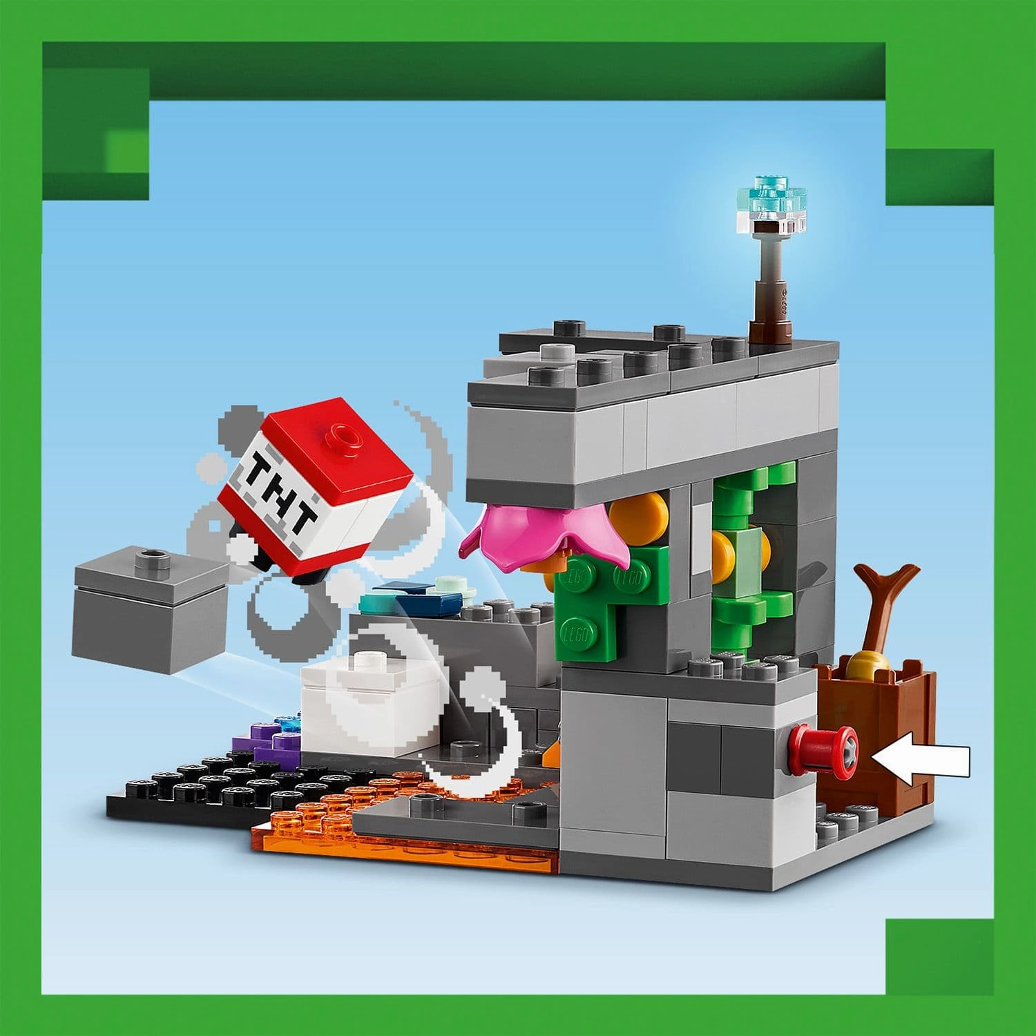 Lego Minecraft 21274 The Warden Encounter Playset for Ages 7 and Up