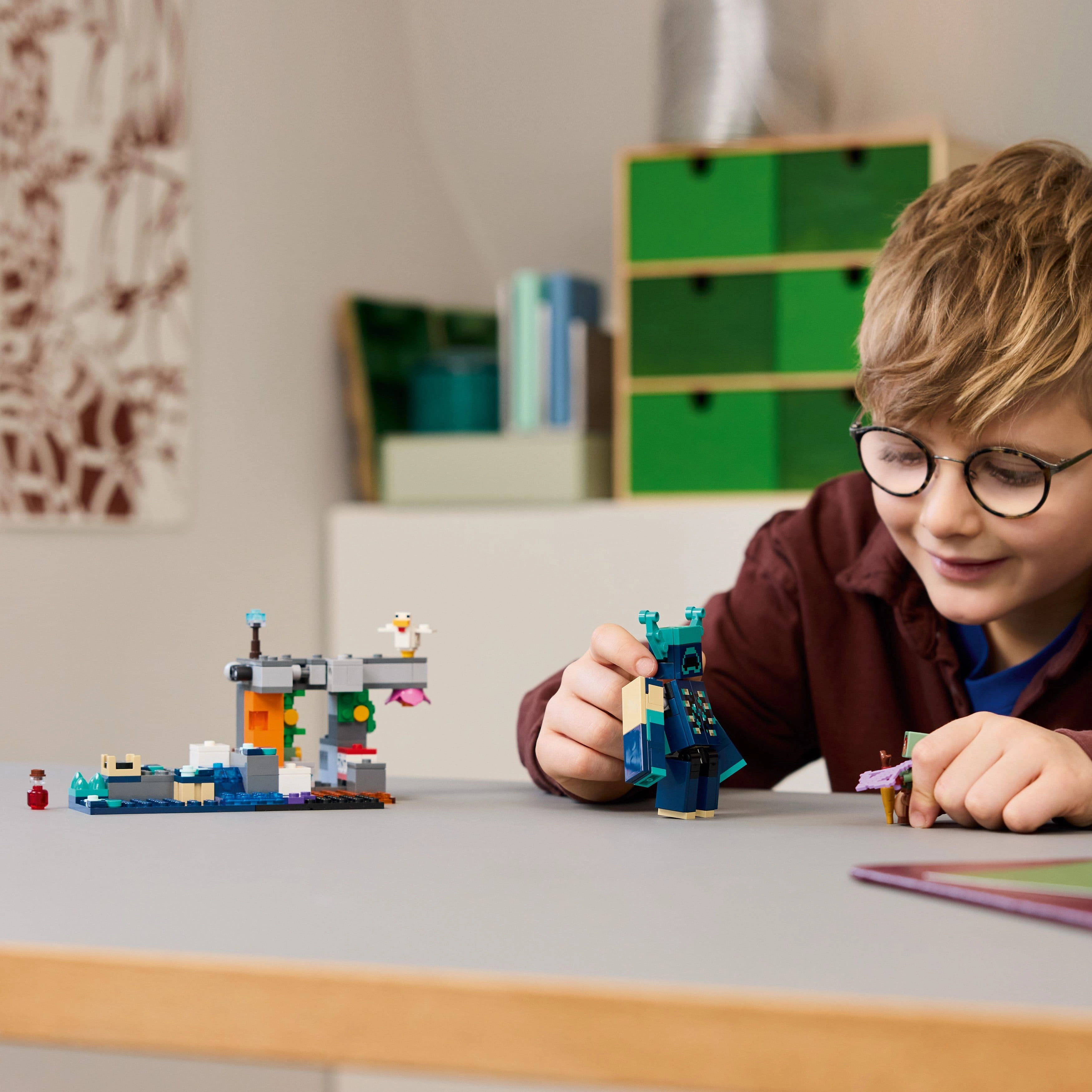 Lego Minecraft 21274 The Warden Encounter Playset for Ages 7 and Up