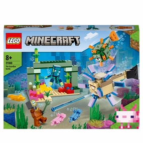 LEGO Minecraft The Guardian Battle Toy Building Kit For Ages 8 