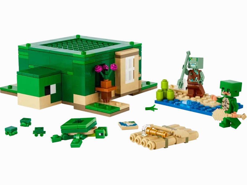 LEGO Minecraft The Turtle Beach House 234-Piece Model 21254
