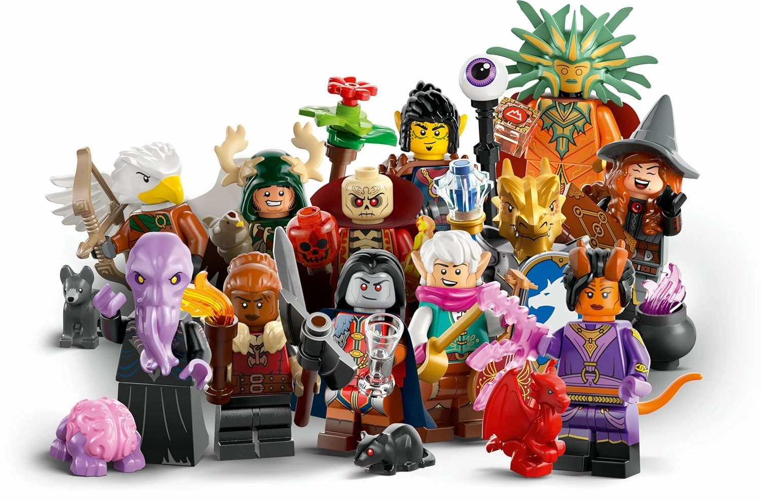 LEGO Minifigures Dungeons & Dragons Toys Building Kit For Ages 5 