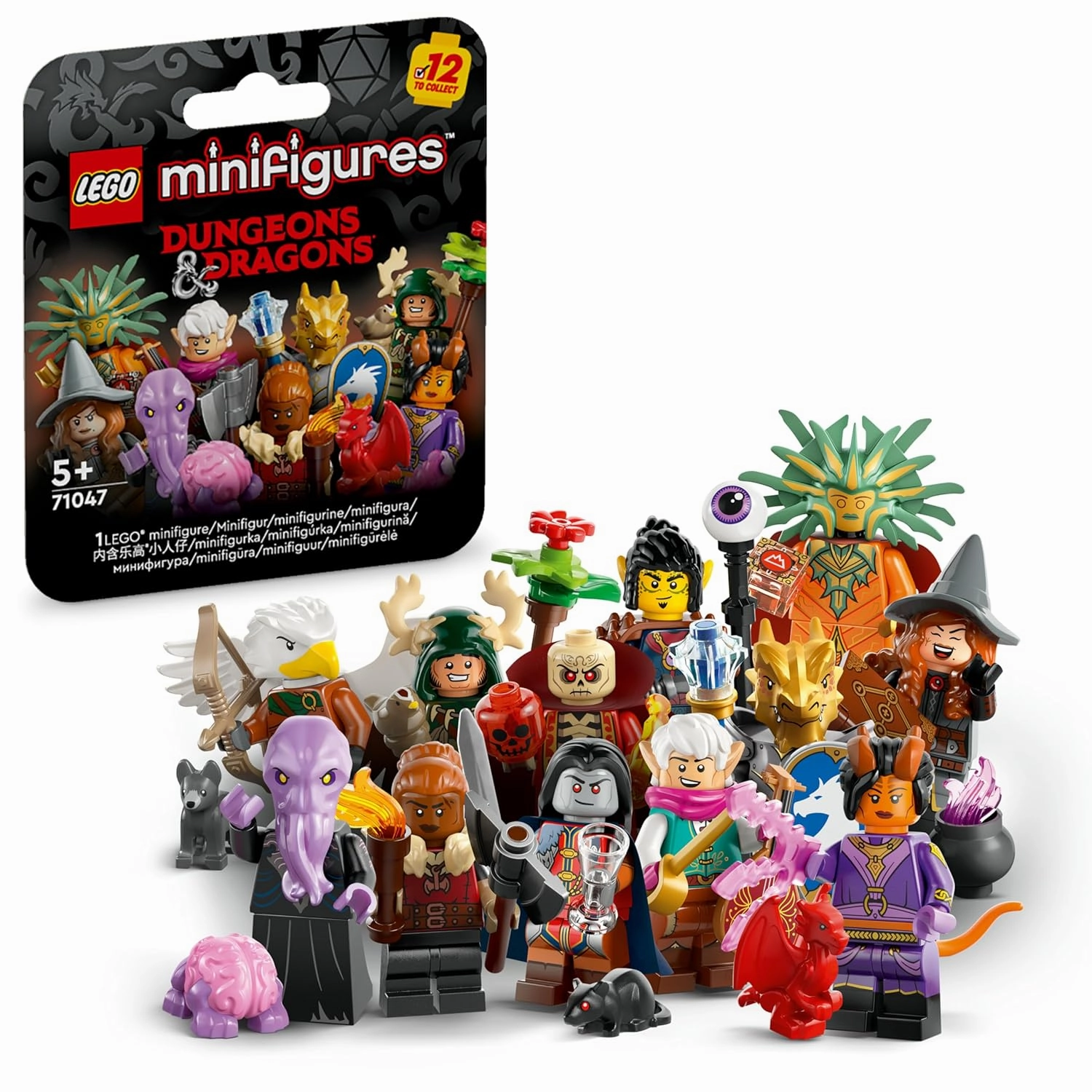 LEGO Minifigures Dungeons & Dragons Toys Building Kit For Ages 5 