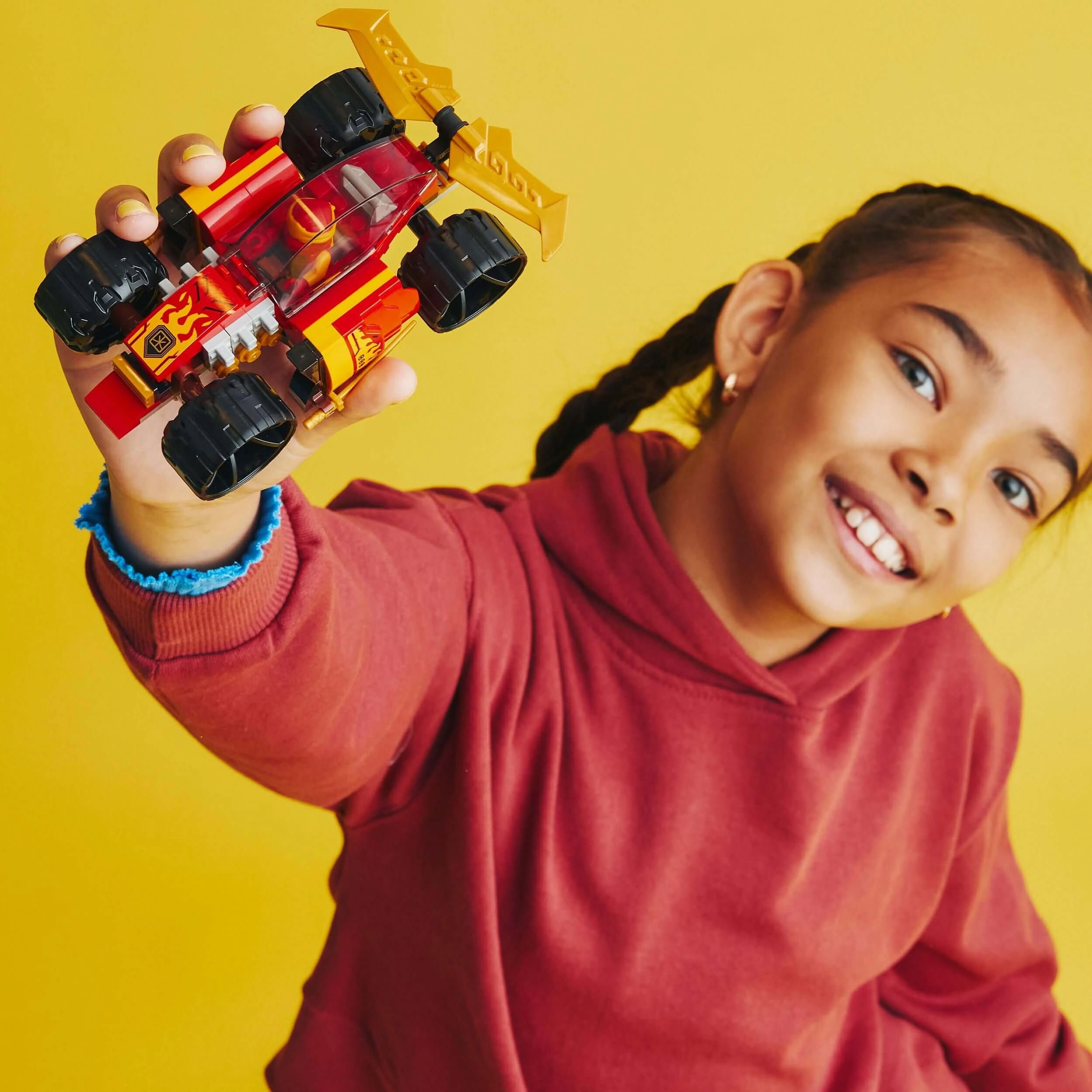 Lego Ninjago 71780 Kais Ninja Race Car EVO for Children Ages 6 and Up
