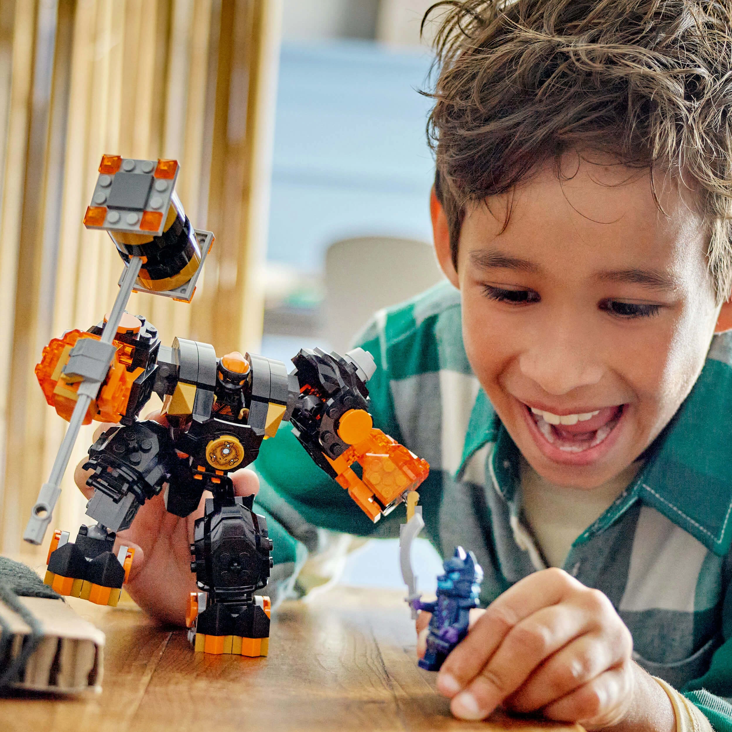Lego Ninjago 71806 Cole's Elemental Earth Mech Playset for Ages 7 & Up