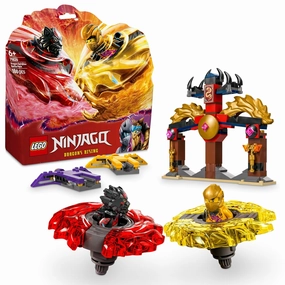 LEGO NINJAGO Dragon Spinjitzu Battle Pack Building Kit For Ages 6 