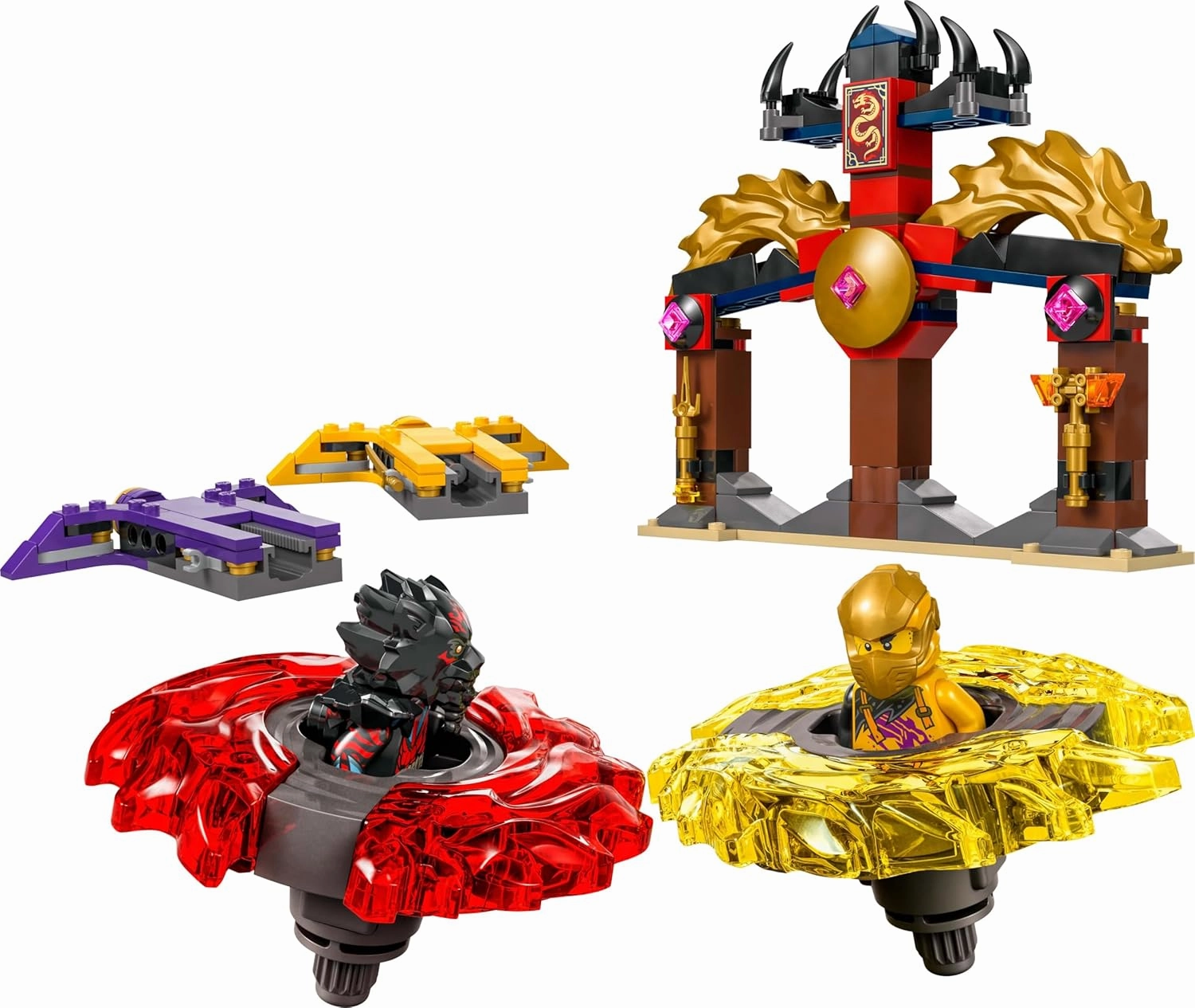 LEGO NINJAGO Dragon Spinjitzu Battle Pack Building Kit For Ages 6 