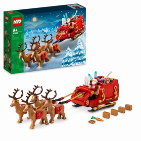 LEGO Santas Sleigh Toy Building Kit For Ages 9 