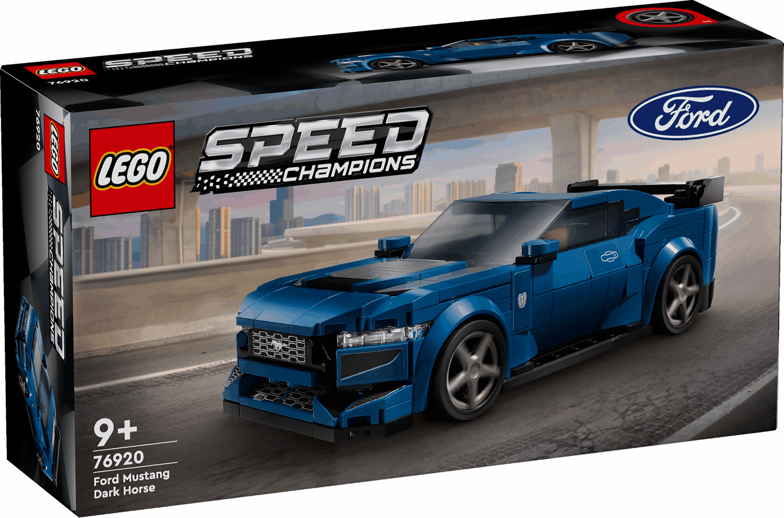Lego Speed Champions 76920 Ford Mustang Dark Horse Sports Car Ages 9 