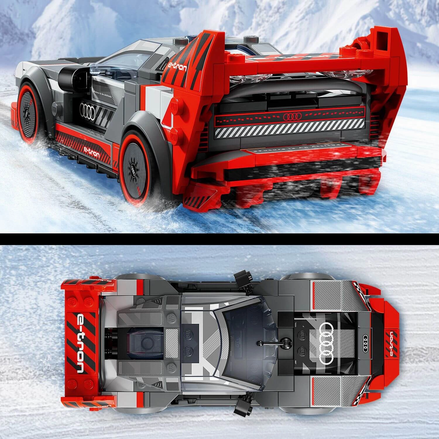 Lego Speed Champions 76921 Audi S1 E-Tron Quattro Race Car for Ages 9 