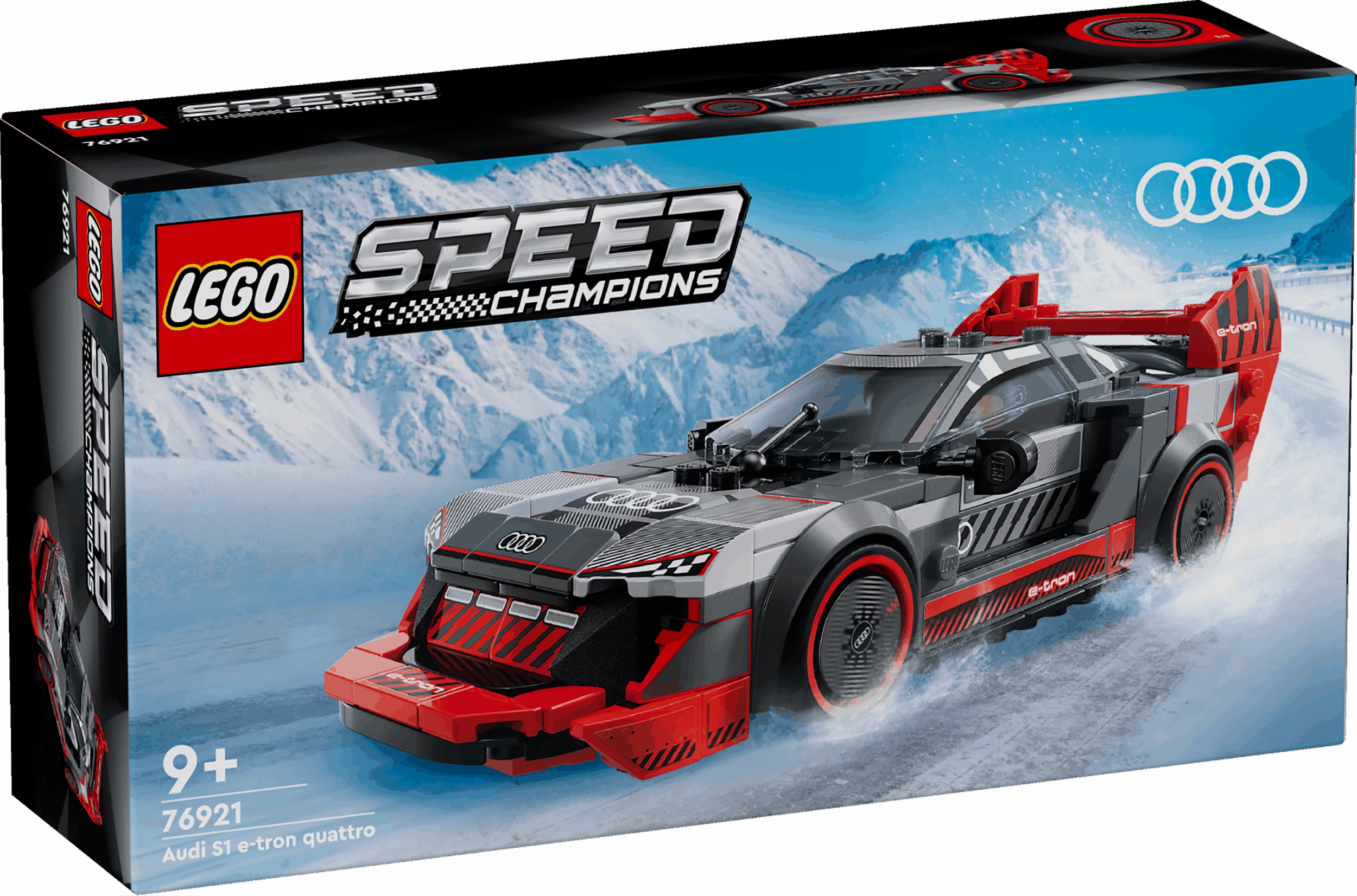 Lego Speed Champions 76921 Audi S1 E-Tron Quattro Race Car for Ages 9 