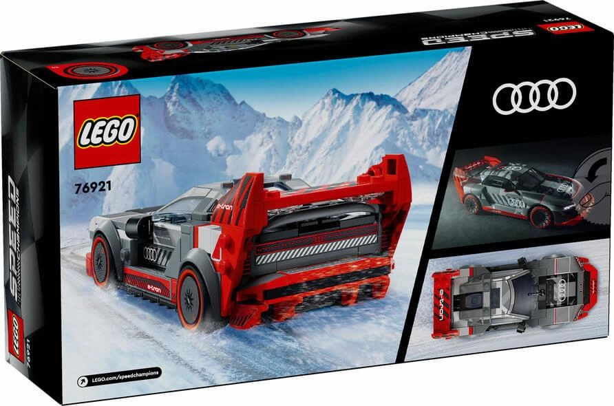 Lego Speed Champions 76921 Audi S1 E-Tron Quattro Race Car for Ages 9 