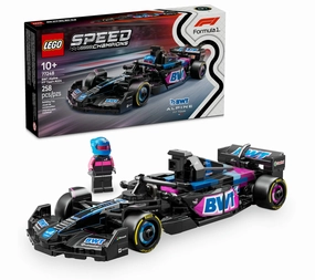 LEGO Speed Champions BWT Alpine F1 Team A524 Race Car Building Set - 258 Pieces