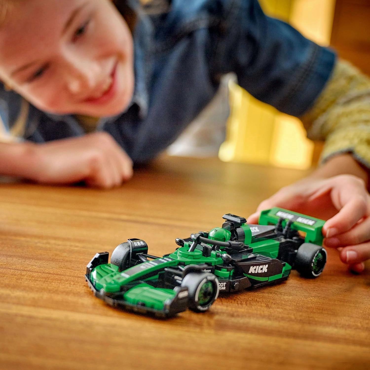 LEGO Speed Champions Kick Sauber F1 Team C44 Race Car Building Kit For Ages 10 