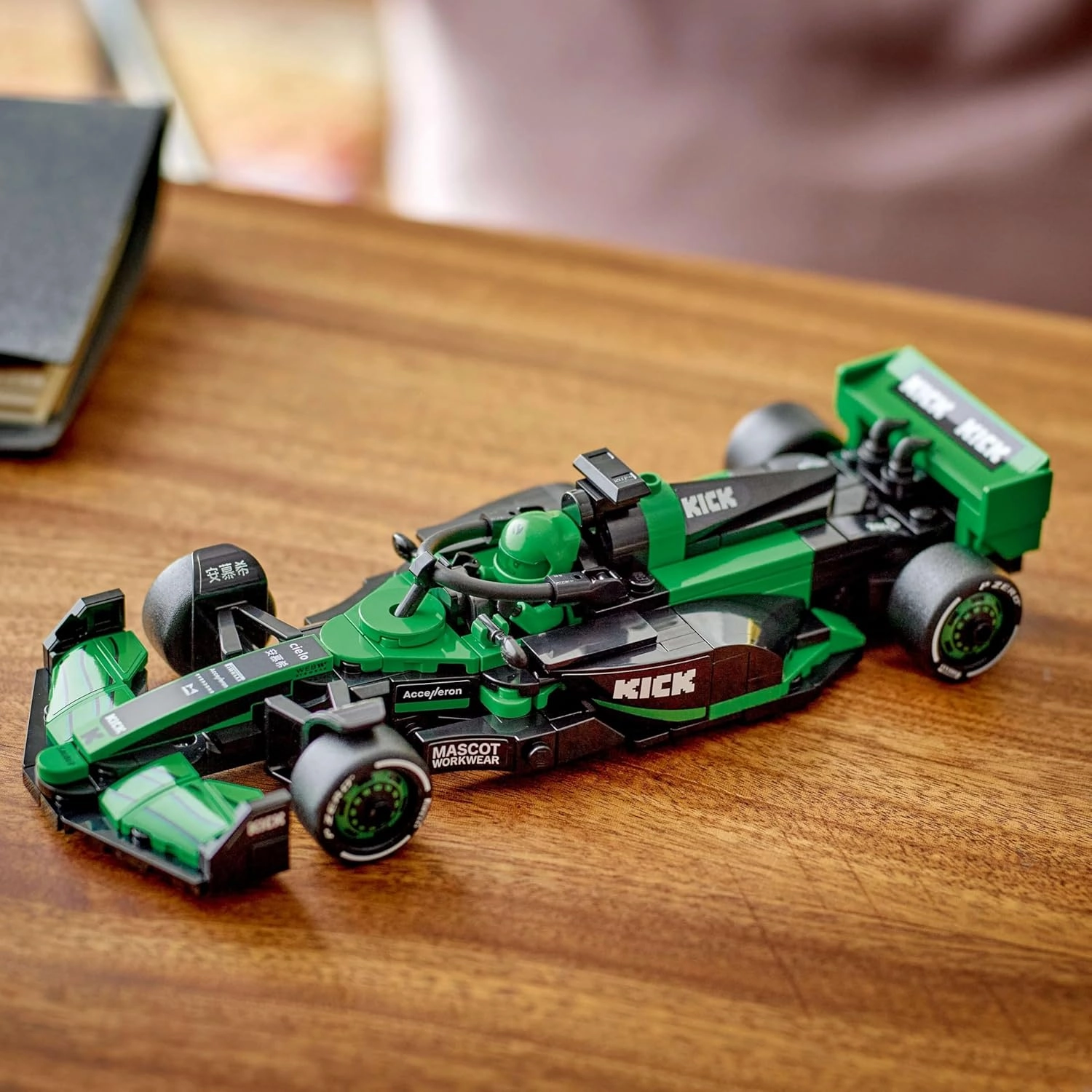 LEGO Speed Champions Kick Sauber F1 Team C44 Race Car Building Kit For Ages 10 