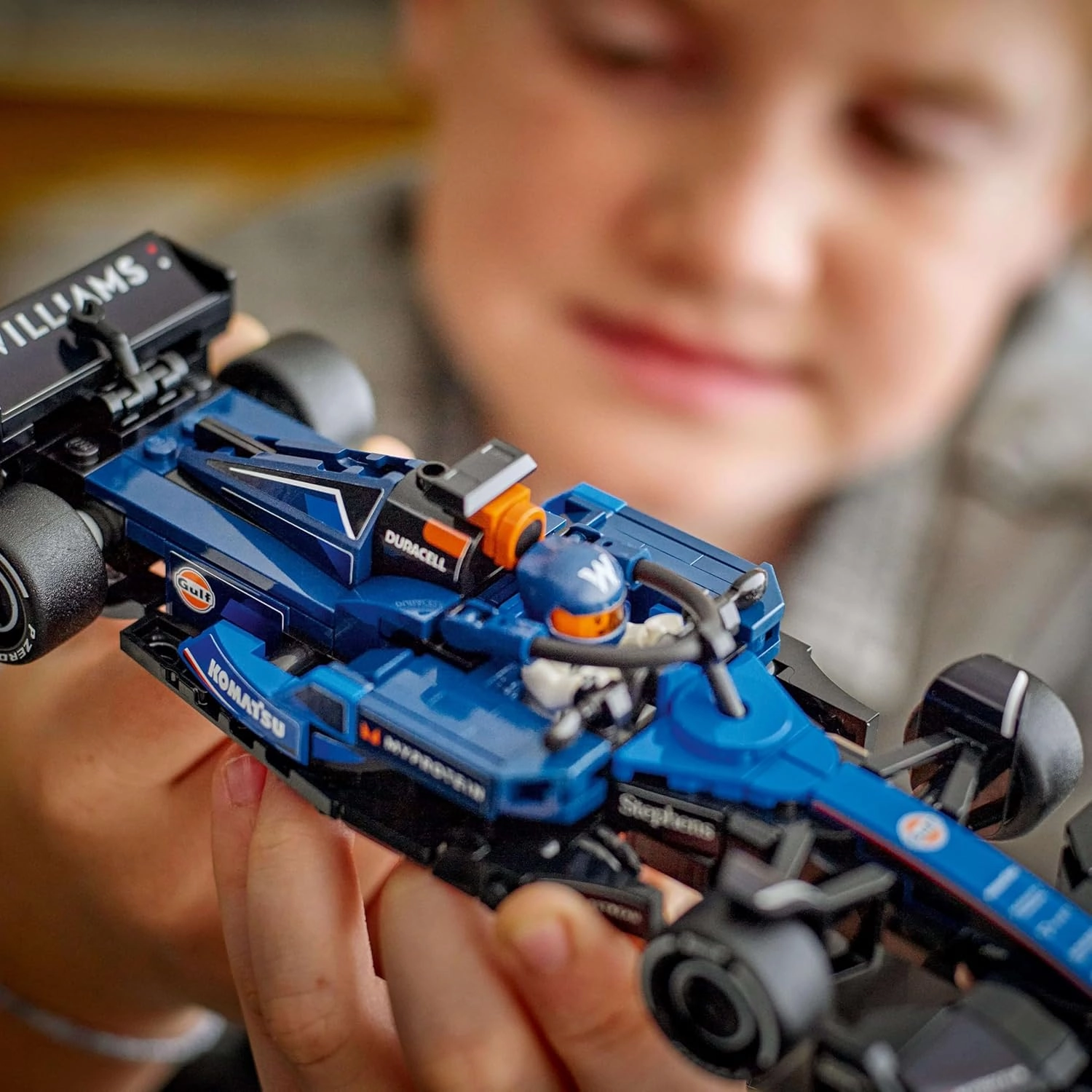 LEGO Speed Champions Williams Racing FW46 F1 Race Car Building Kit For Ages 10 