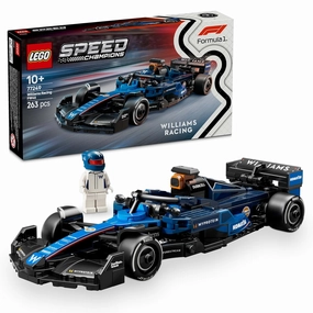 LEGO Speed Champions Williams Racing FW46 F1 Race Car Building Kit For Ages 10 