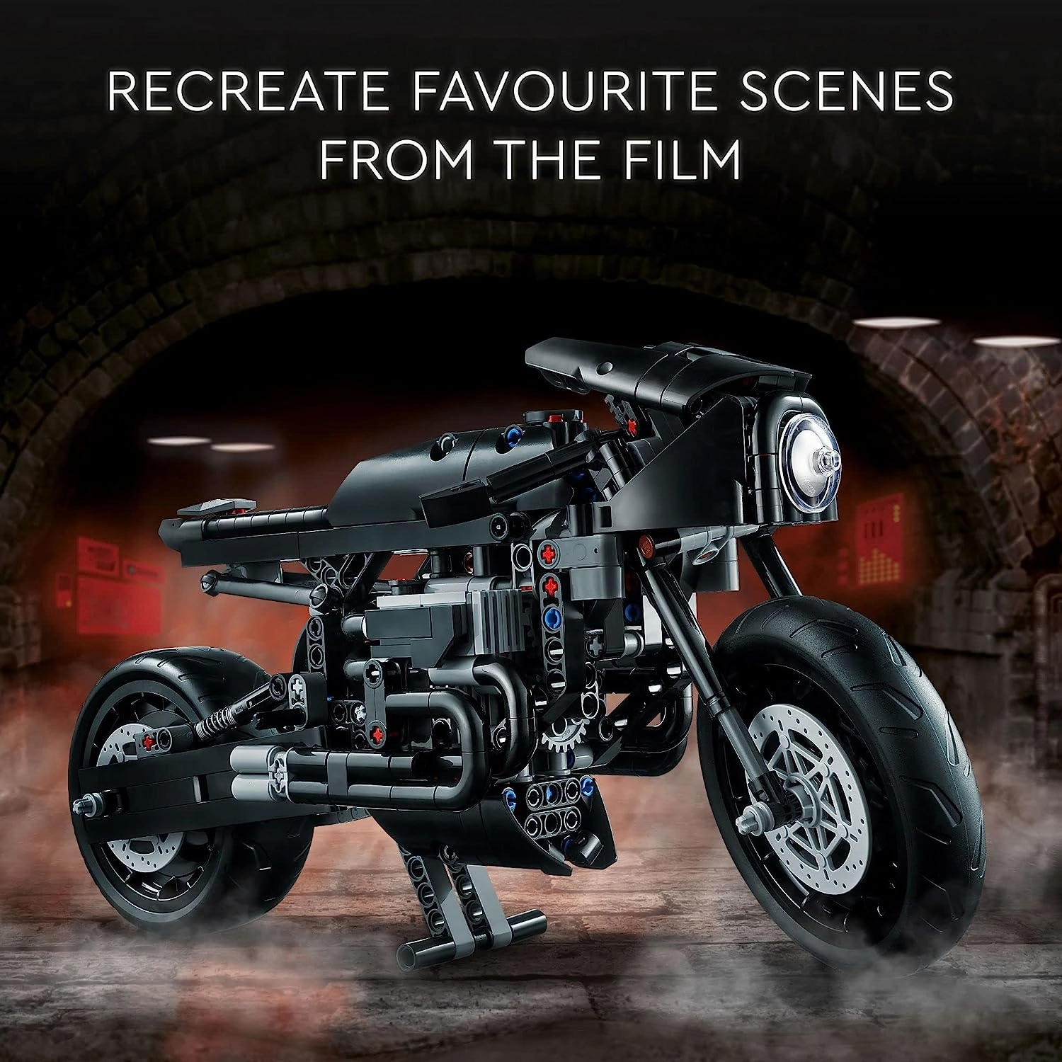 LEGO Technic The Batman Batcycle Building Kit for Ages 9 