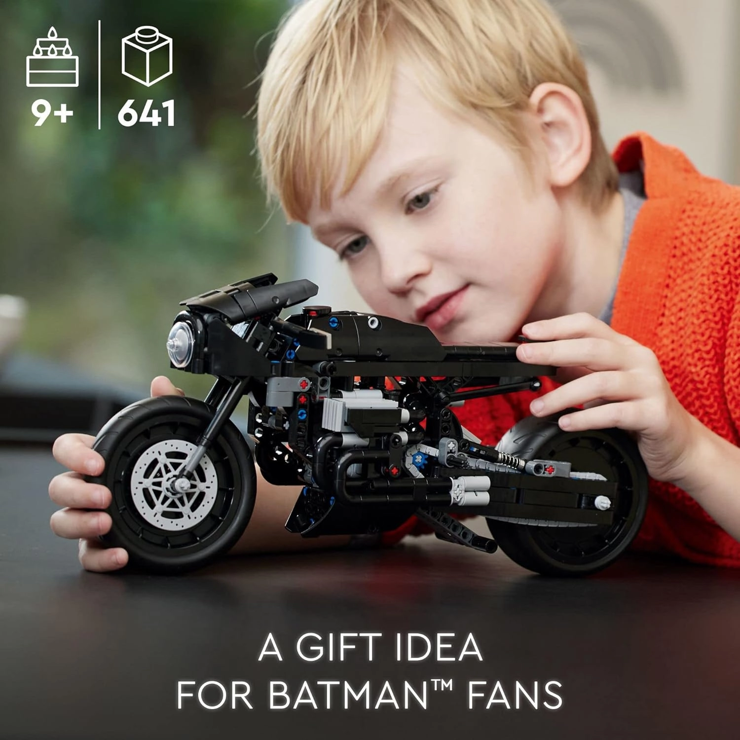 LEGO Technic The Batman Batcycle Building Kit for Ages 9 