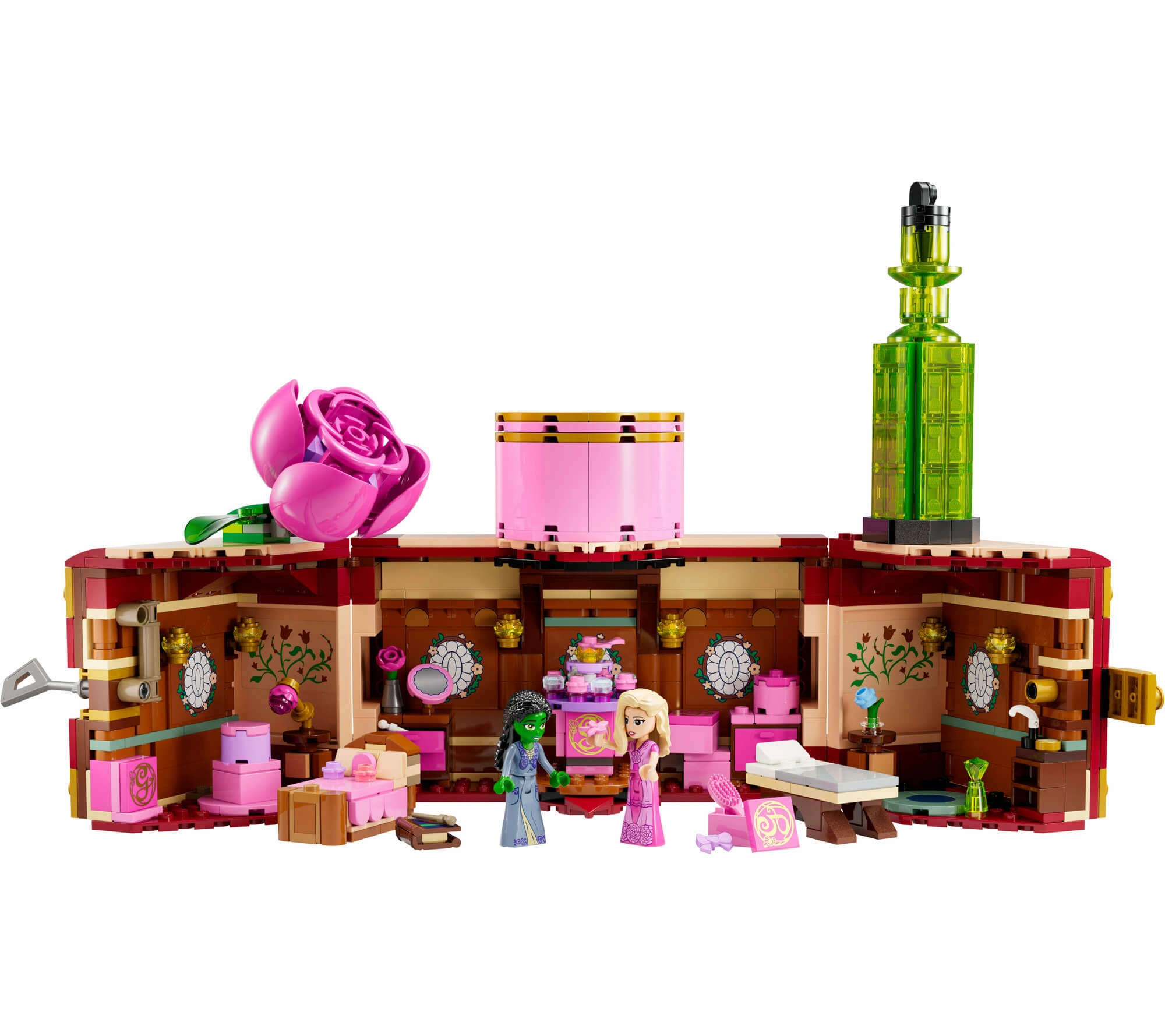 LEGO Wicked 740-Piece Glinda & Elphabas Dormitory Collectible Toy Model - 75683