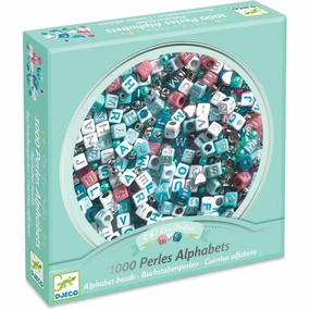 LGA Alphabet Beads - Silver