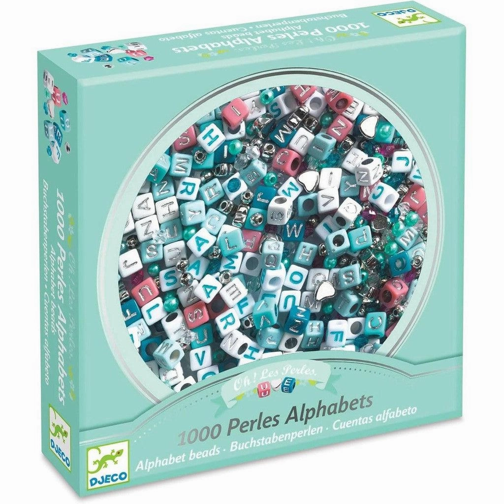 LGA Alphabet Beads - Silver