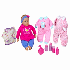 Lissi 15-inch Interactive Baby Doll with Extra Outfits and Accessories
