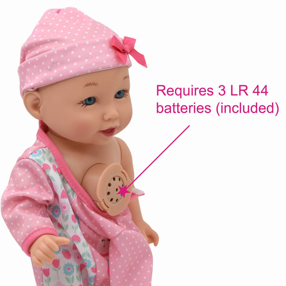 Little Darlings 12-inch - Pink Strawberry Kitty Playtime Doll