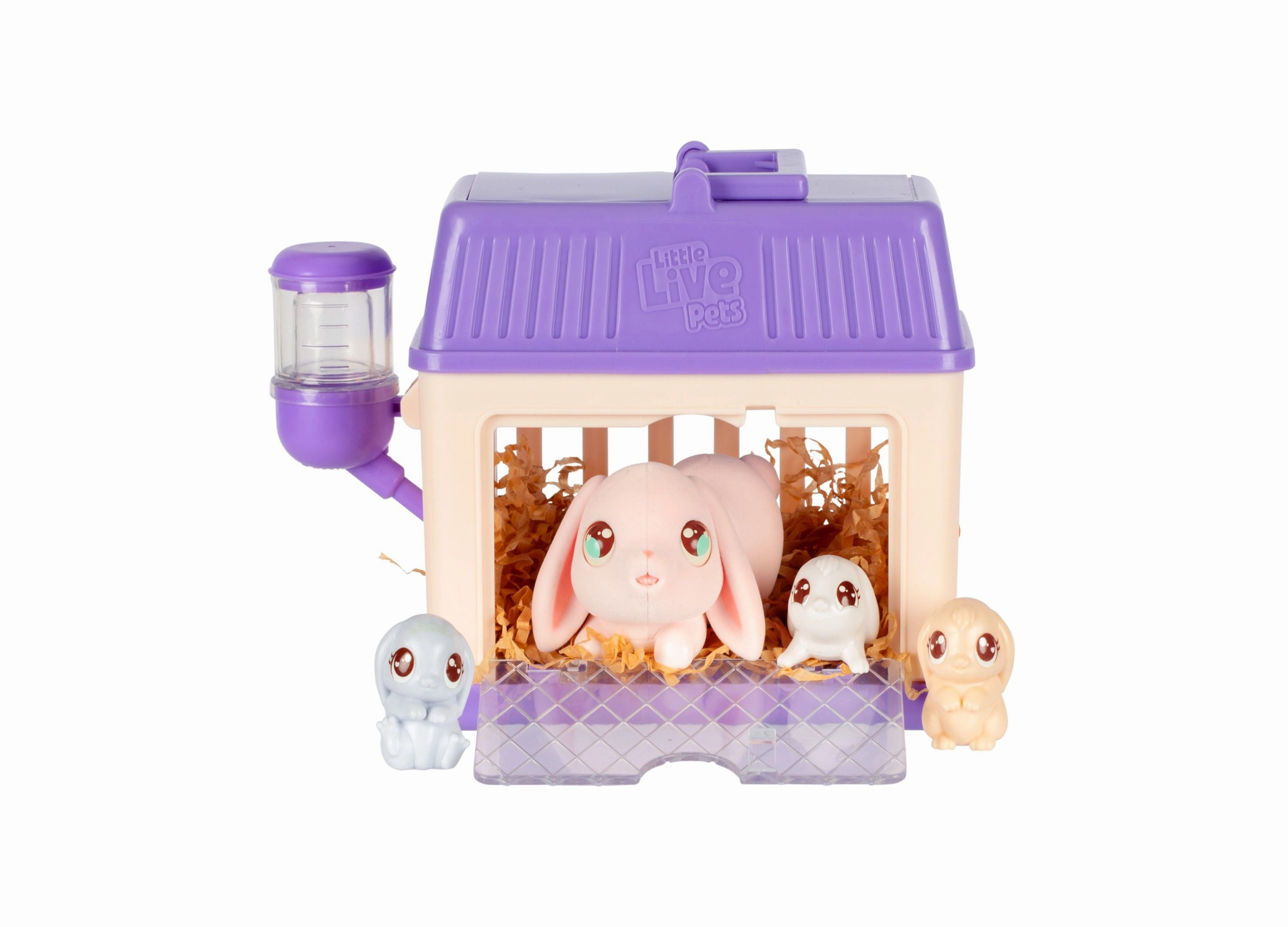 Little Live Pets Mama Surprise Mini Playset Bunny - Interactive Hutch