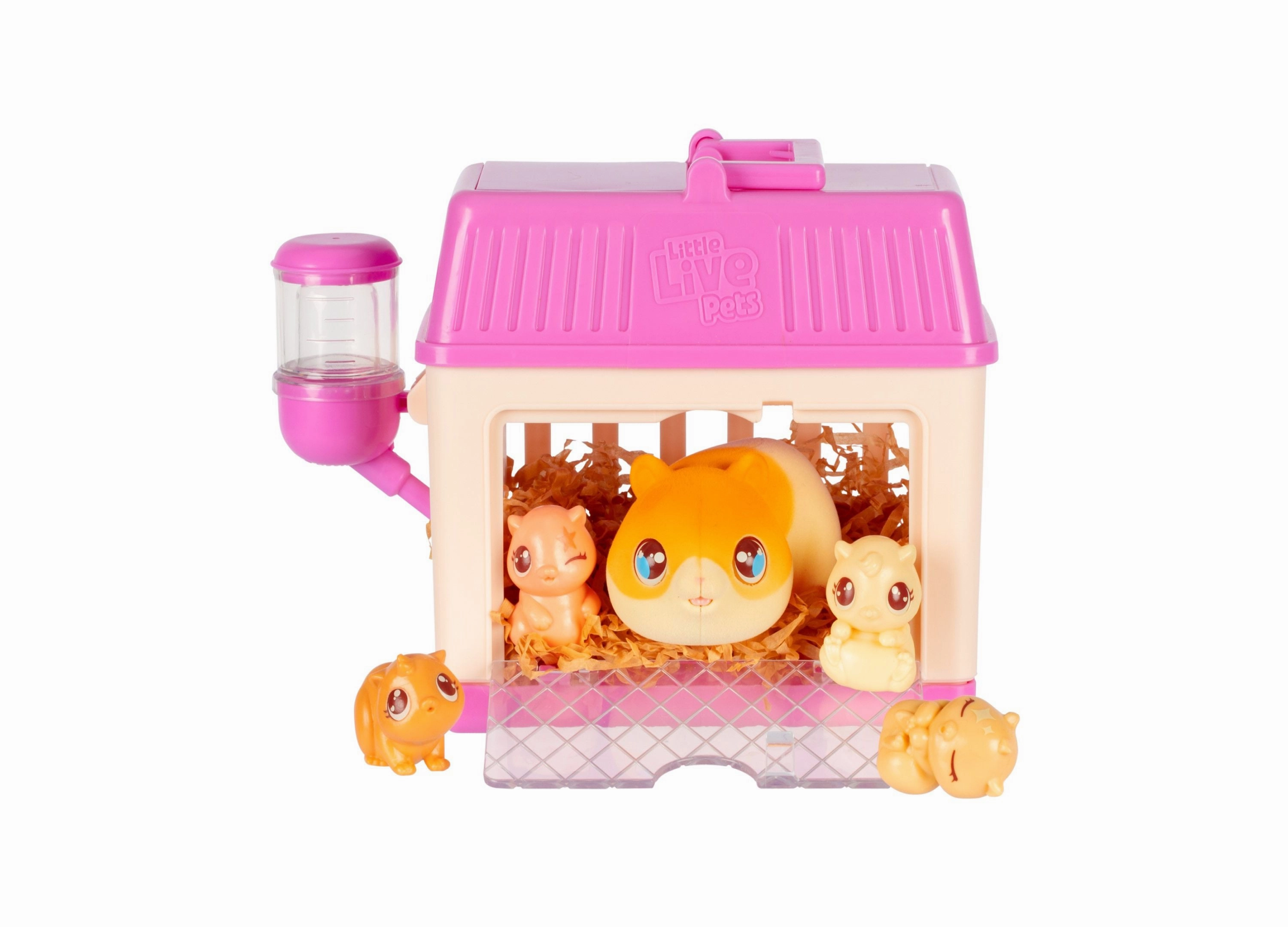 Little Live Pets Mama Surprise Playset - Mini Hamster Family
