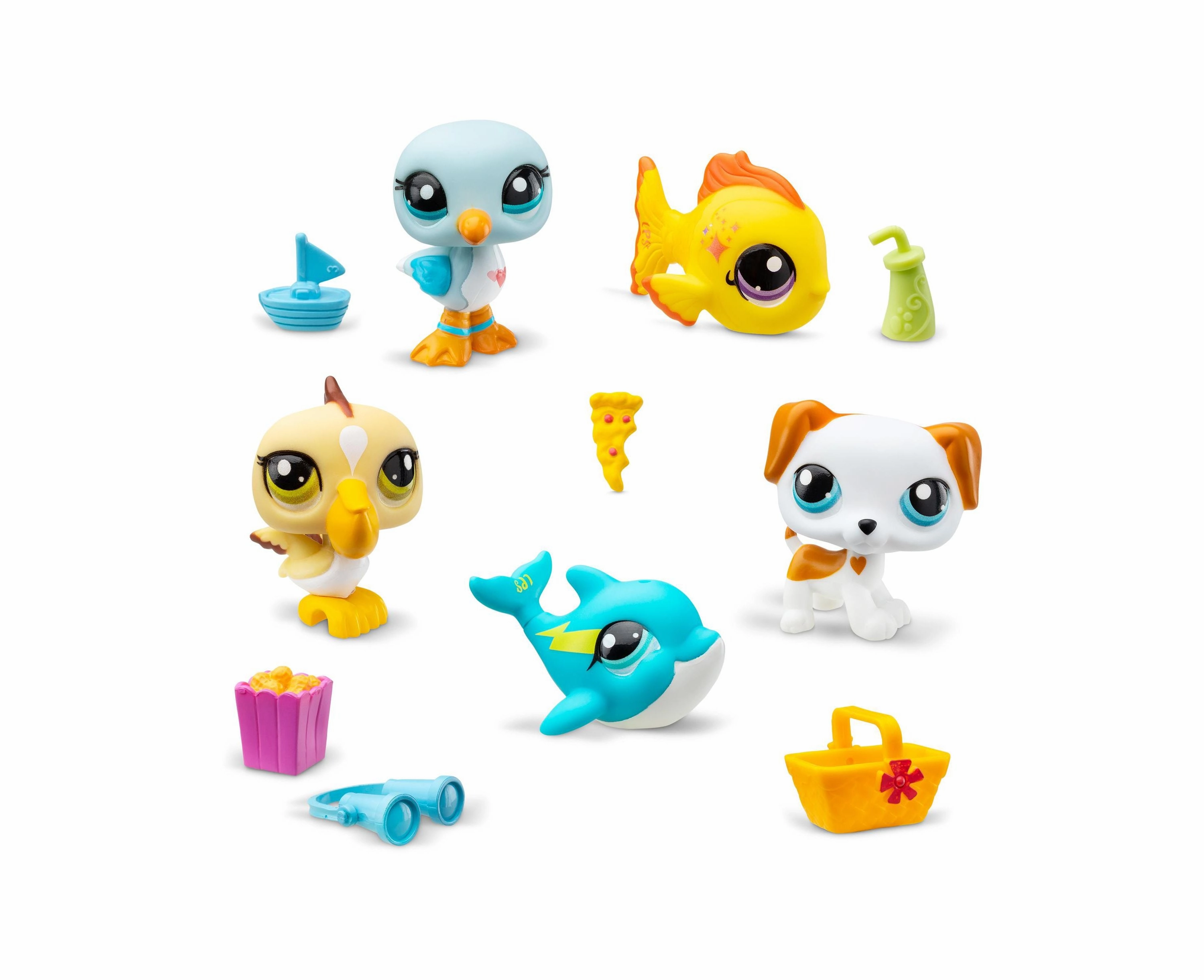 Littlest Pet Shop Beach Besties Collector Set - Series 1, Generation 7