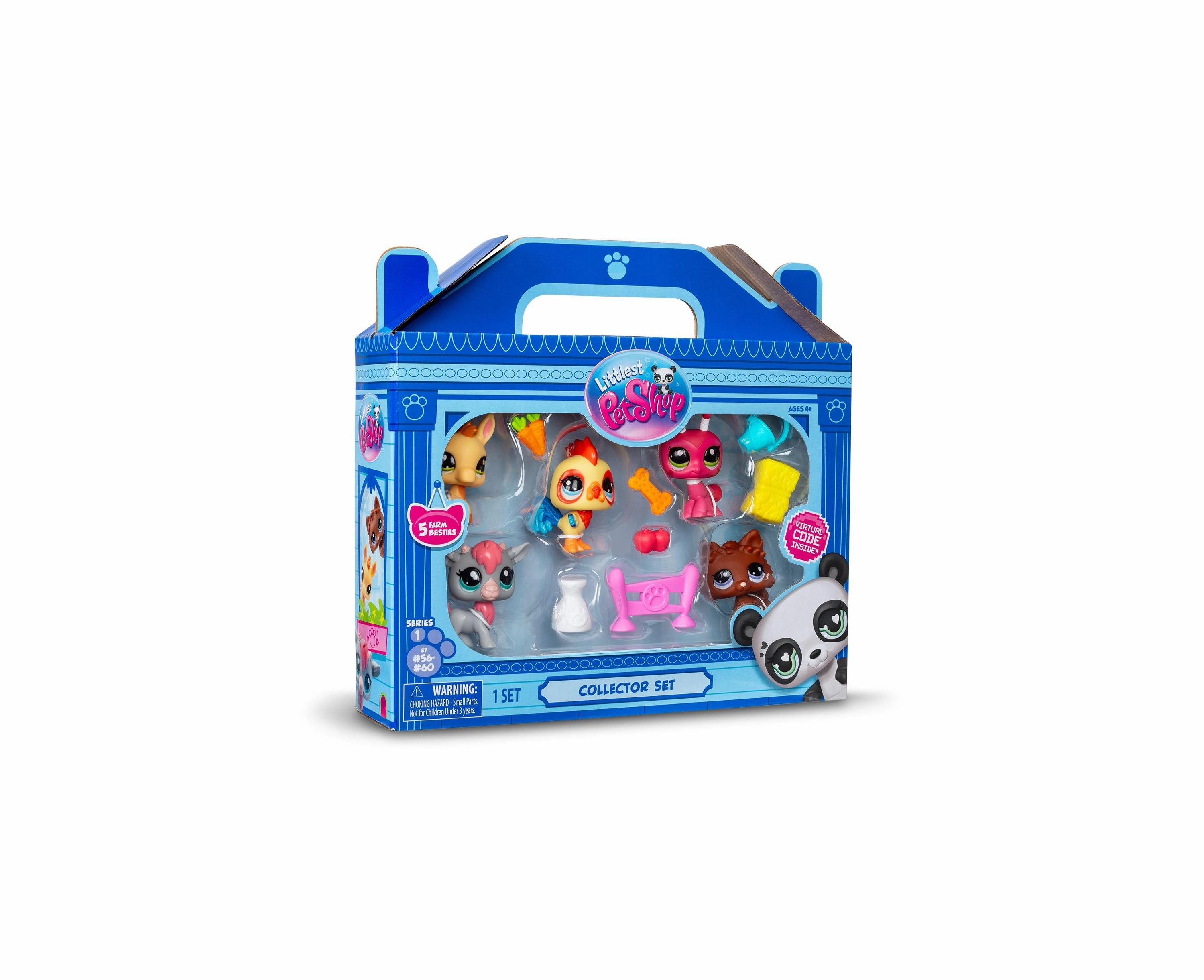 Littlest Pet Shop Farm Besties Collector Set - Gen 7 Bobble Head Pets