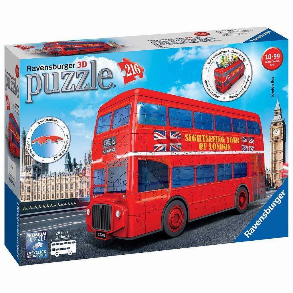 London Bus 3D Puzzle 216pc