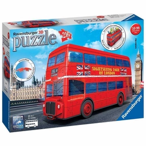 London Bus 3D Puzzle 216pc