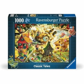 Look Out Little Pigs 1000pc