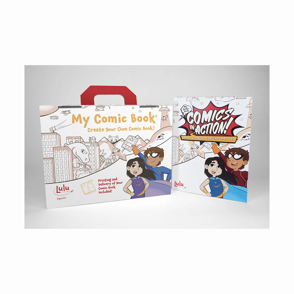 Lulu Jr. My Comic Book - Create Your Own Comic Book Kit