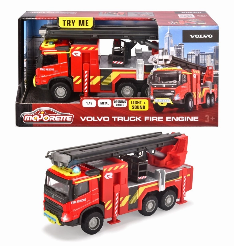 Majorette Grand Series 1:45 Volvo Truck Fmx Fire Engine
