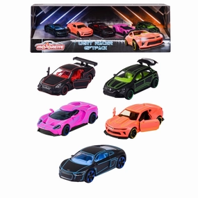 Majorette Light Racer Series 5 Car Gift Set For Kids Ages 3 