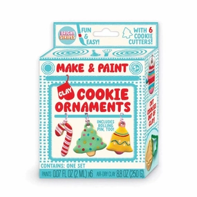 Make & Paint Clay Cookie Ornaments