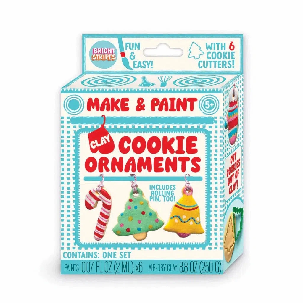 Make & Paint Clay Cookie Ornaments
