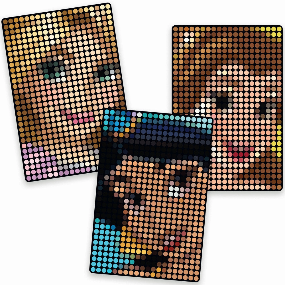 Make It Real Disney Princess Storybook Stamp and Dot Art Kit - Jasmine, Belle, Rapunzel