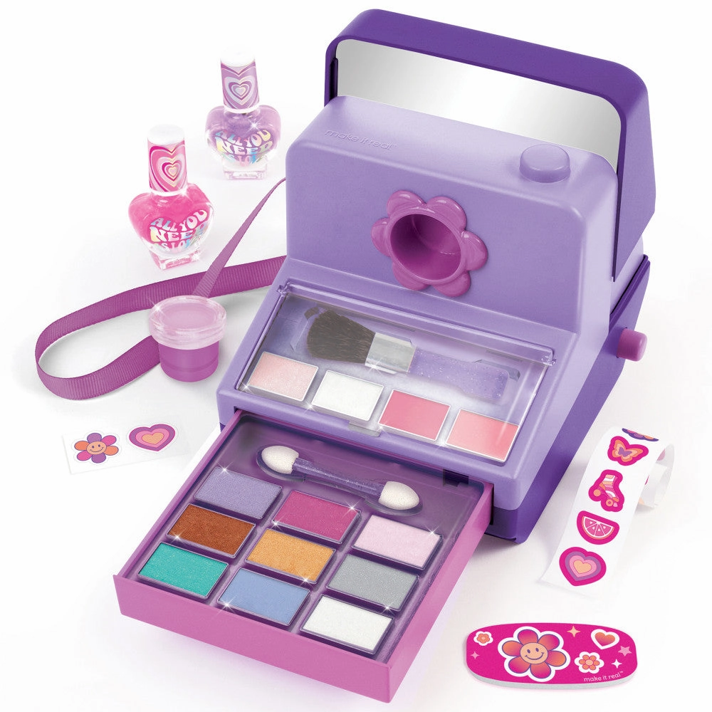 Make It Real Instant Glam 23pc Camera Shaped Cosmetic Case Set