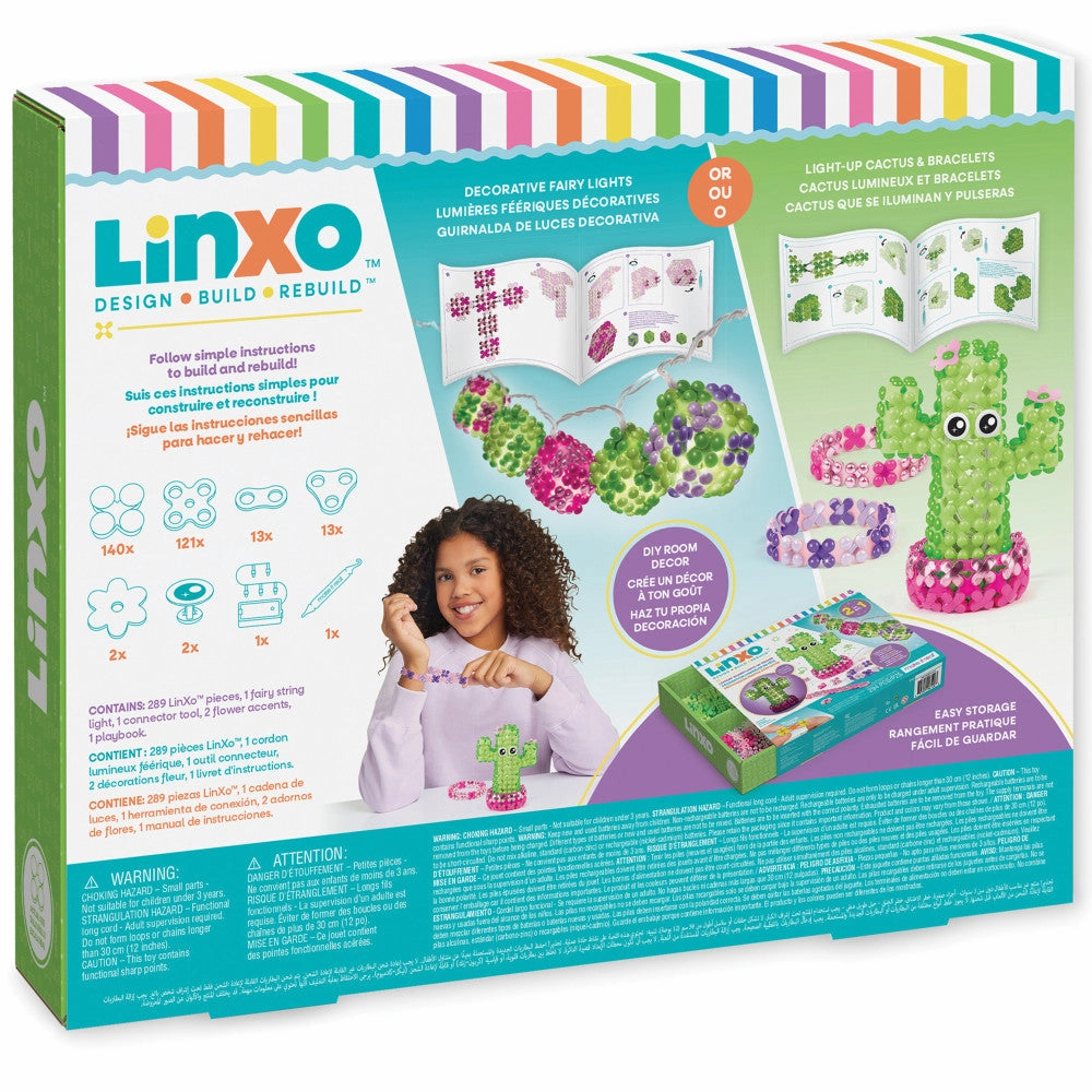 Make It Real LinXo Lookin' Sharp! Light-Up Decor 294pc DIY Craft Kit
