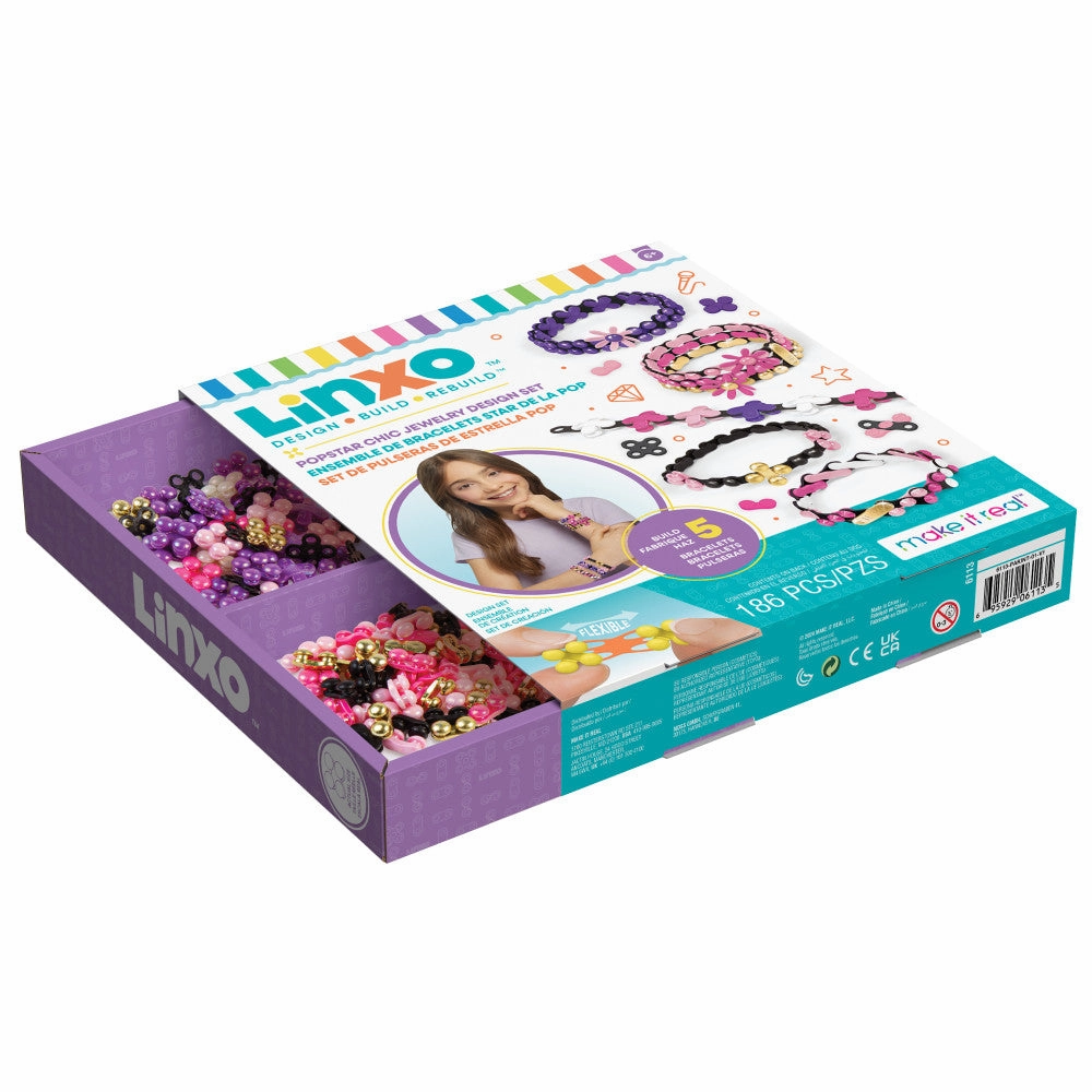 Make It Real LinXo Popstar Chic Jewelry Design Set - 186pcs