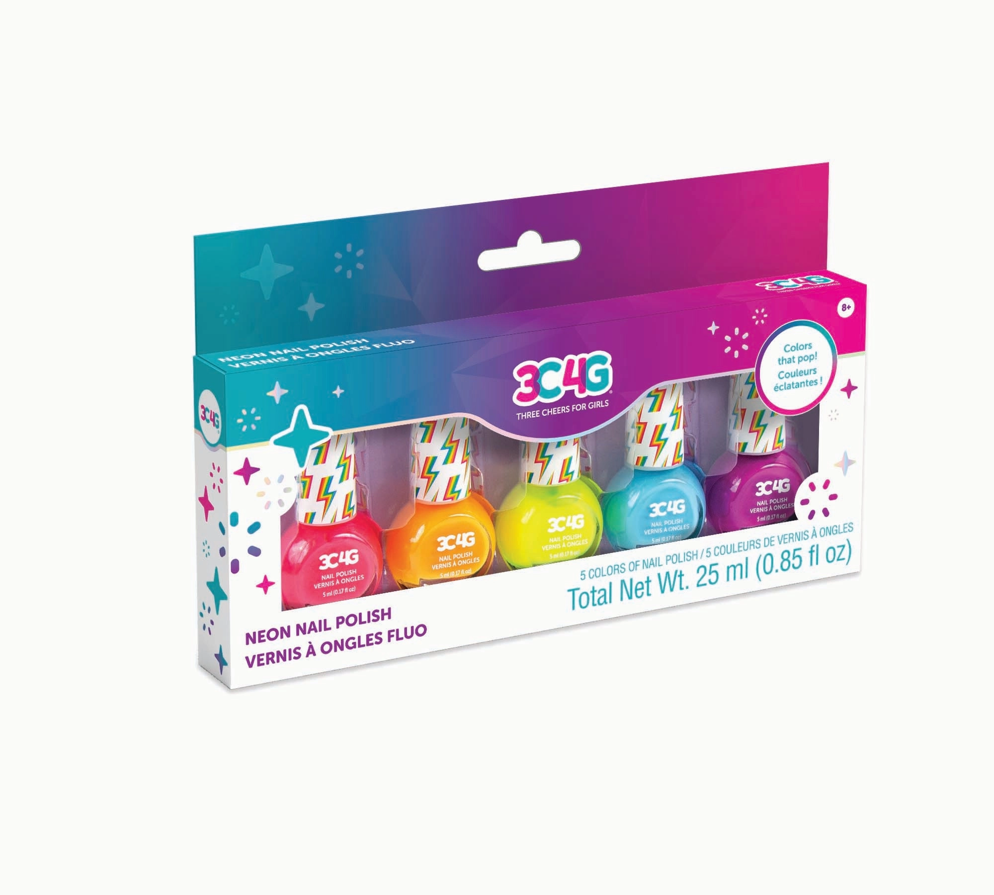 Make It Real Three Cheers For Girls Neon Nail Polish
