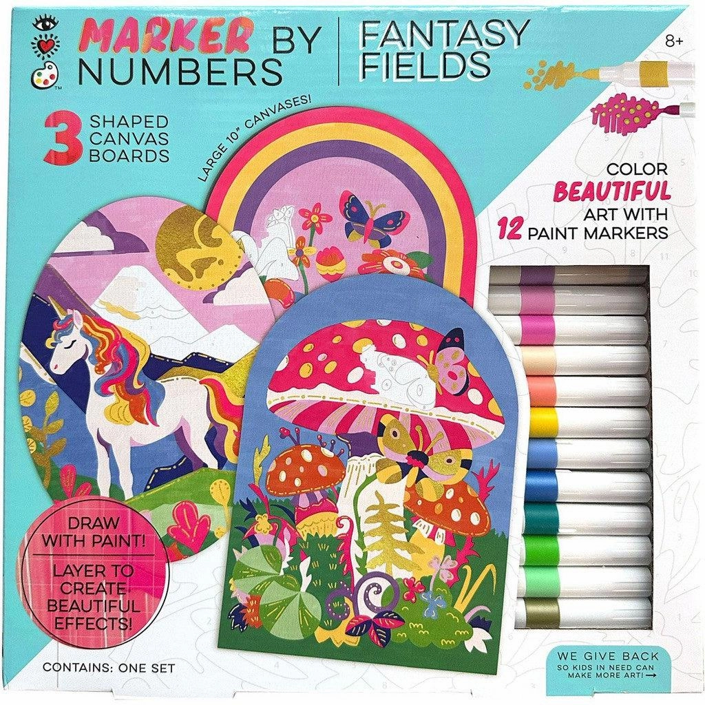 Marker By Numbers: Fantasy Fields