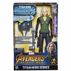 Marvel Avengers Infinity War 12 Inch(30cm) Titan Hero Series Power Fx Figure Black Widow